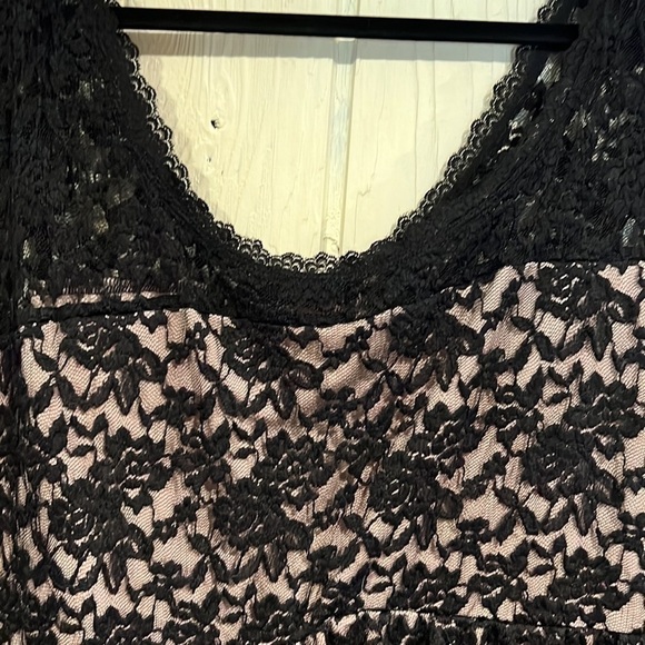 Torrid BLACK LACE Lined Tank style - Picture 2 of 6